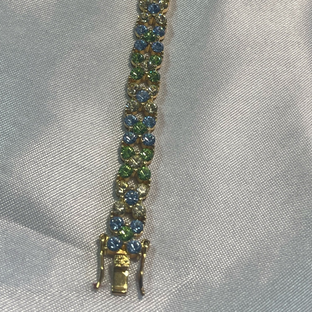 Vintage Joan Rivers Pave Rhinestone Bracelet - Picture 3 of 5